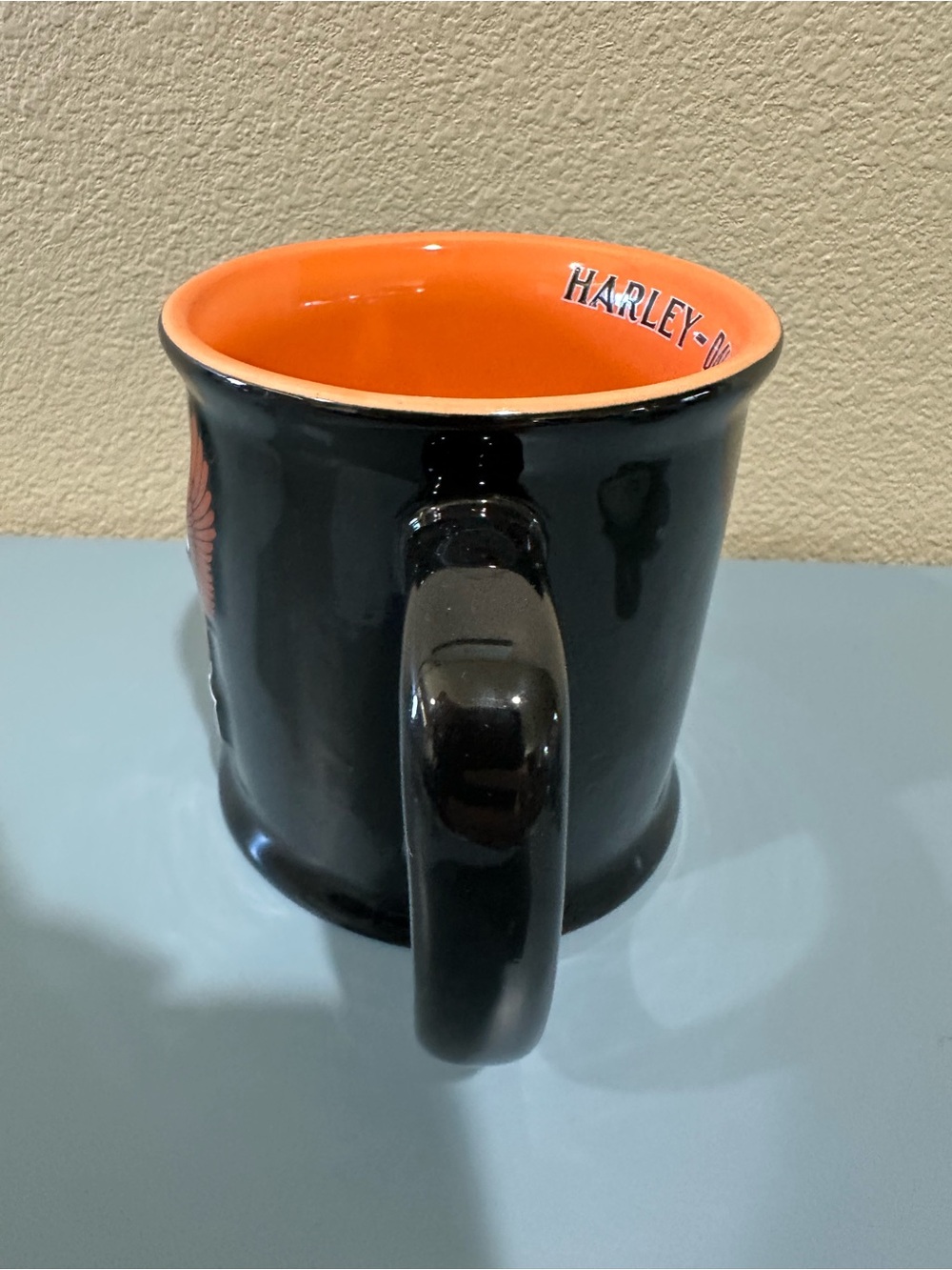 Harley-Davidson 2000 Official Black and Orange Coffee Mug - Picture 3 of 5
